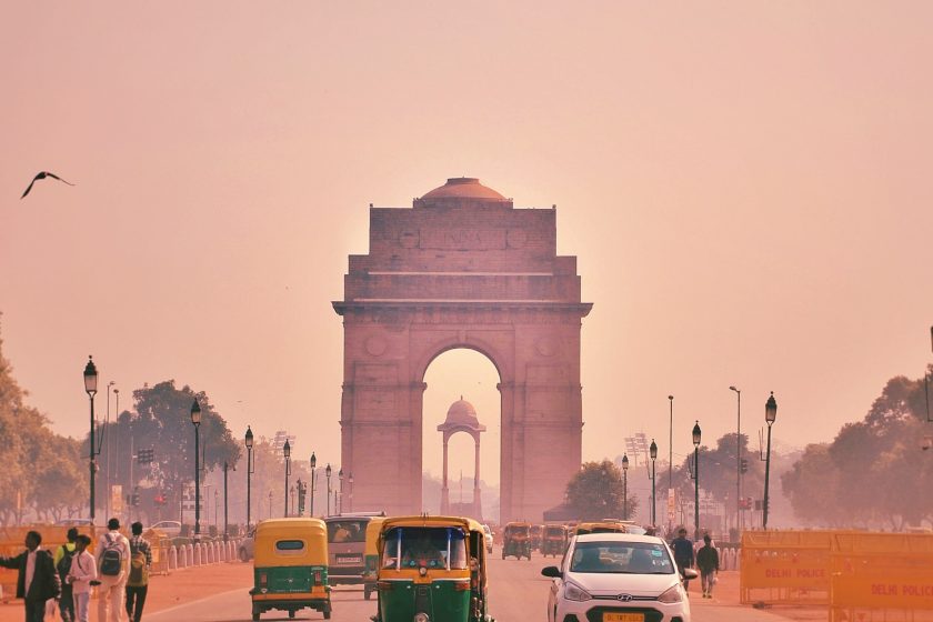 Das India Gate in Dehli
