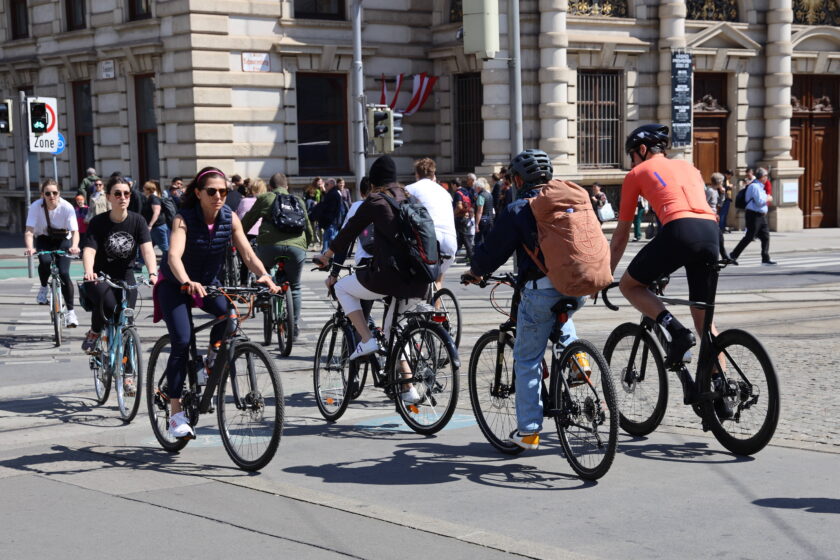 Radfahren in der City