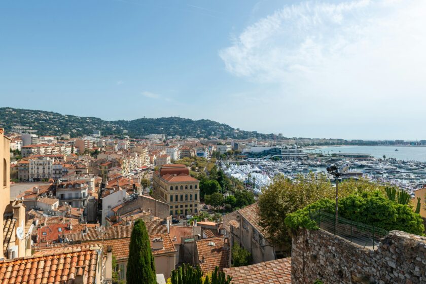 Cannes aus der Vogelperspektive