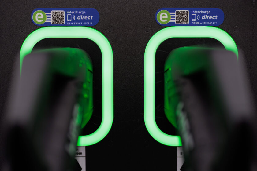 Elektroauto Schnellladestation