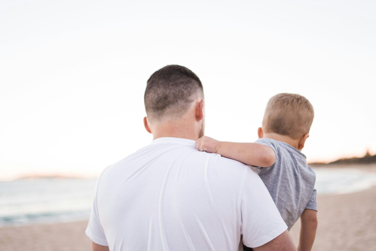 Vater und Kind