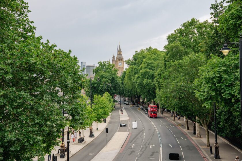 Straße in London