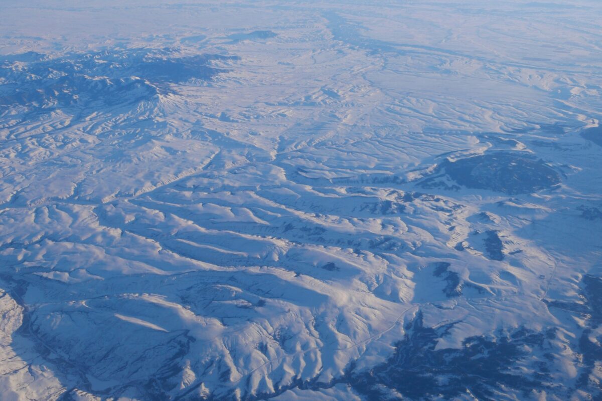 Eis aus der Luft